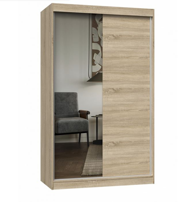 Skříň Iga 120 sonoma A/B – zrcadlo