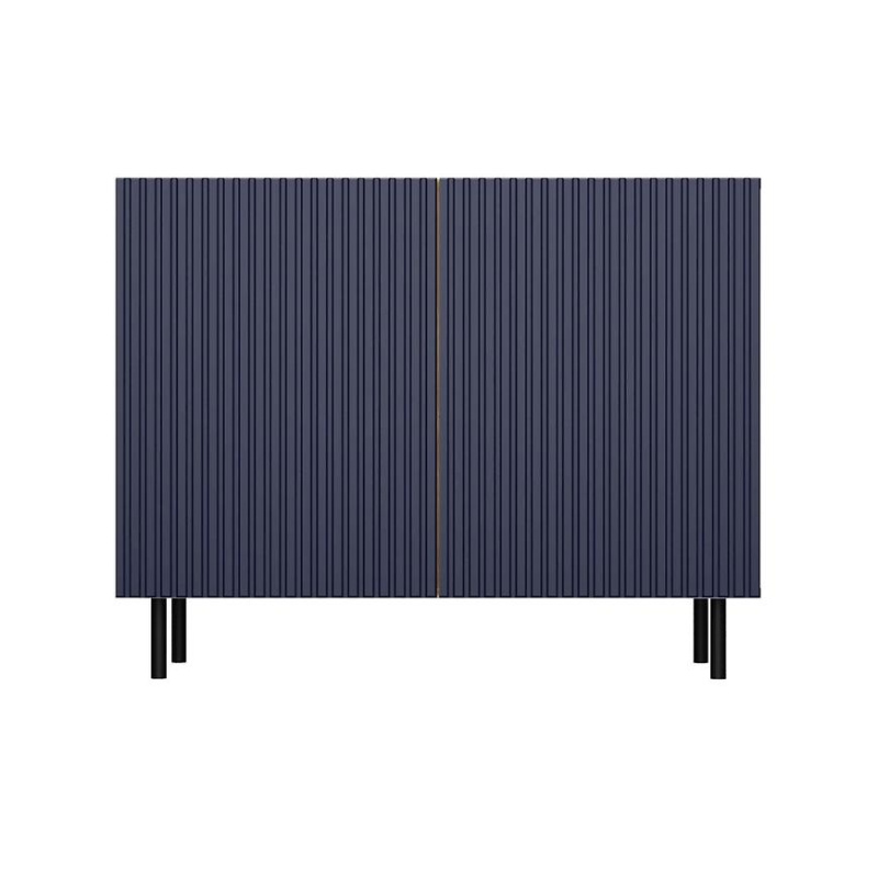 Komoda Kama 2D Slim artisan/tmavě modrá