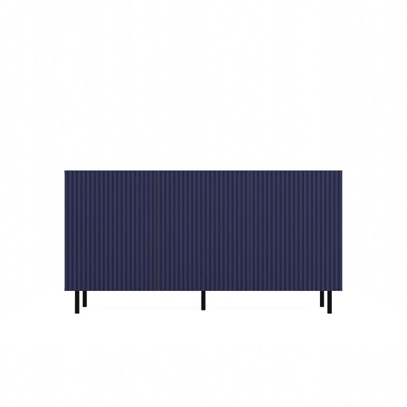 Komoda Kama 3 dveře Slim artisan/tmavě modrá