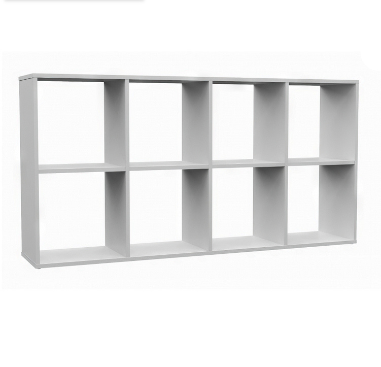 Regál Malax 2x4 bílá
