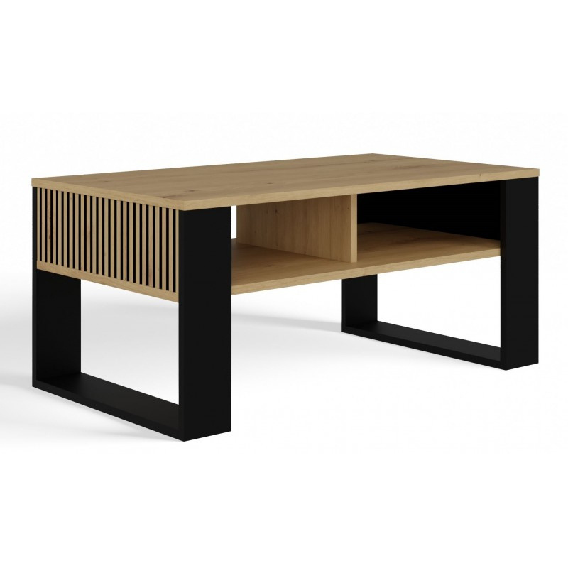 Konferenční stolek Modern 2p Slim artisan/černá