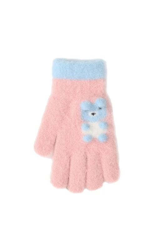 Be Snazzy R-231 Teddy 3D rukavice směs barev 16 cm