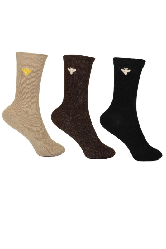 DÁMSKÉ PONOŽKY SK-90 béžová 36-41