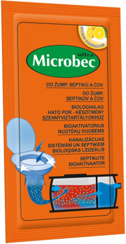 BROS Mikrobiologický přípravek do žump a septiků Microbec 25 g