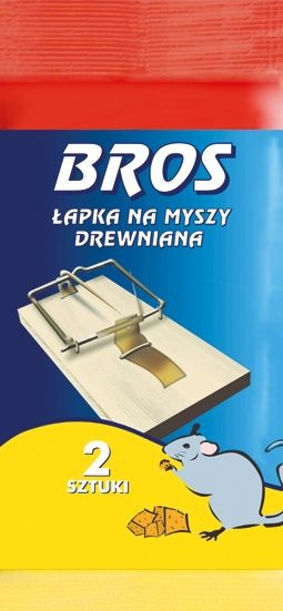 Pastička na myši dřevěná