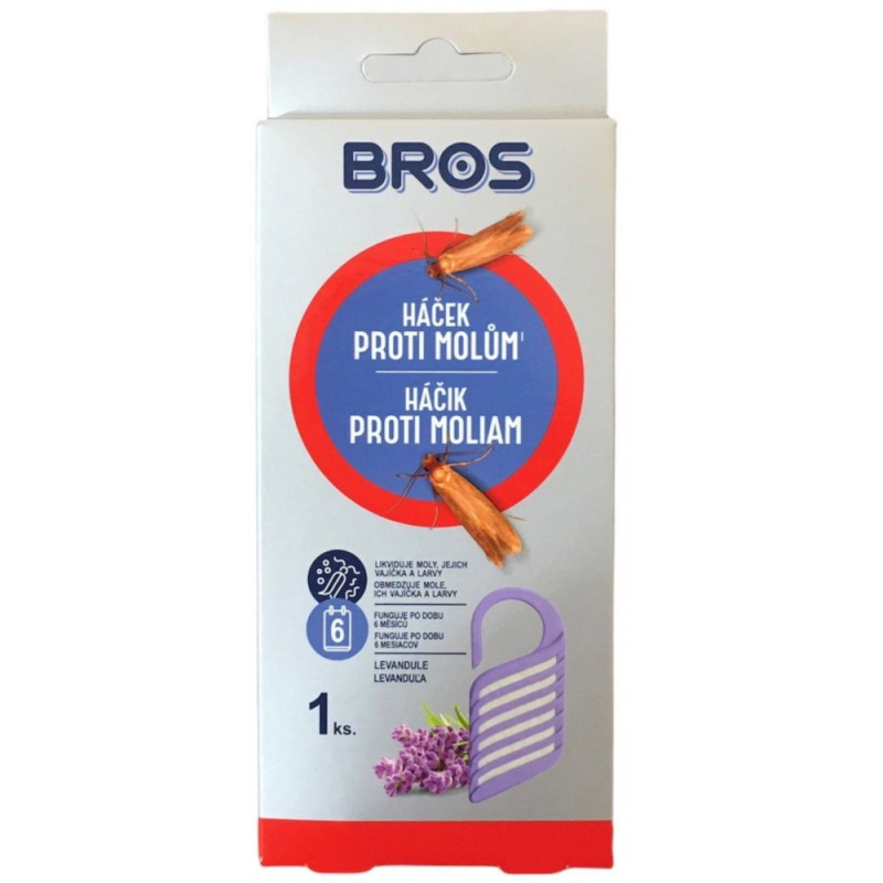 Háček Bros lavender proti molům 1 ks