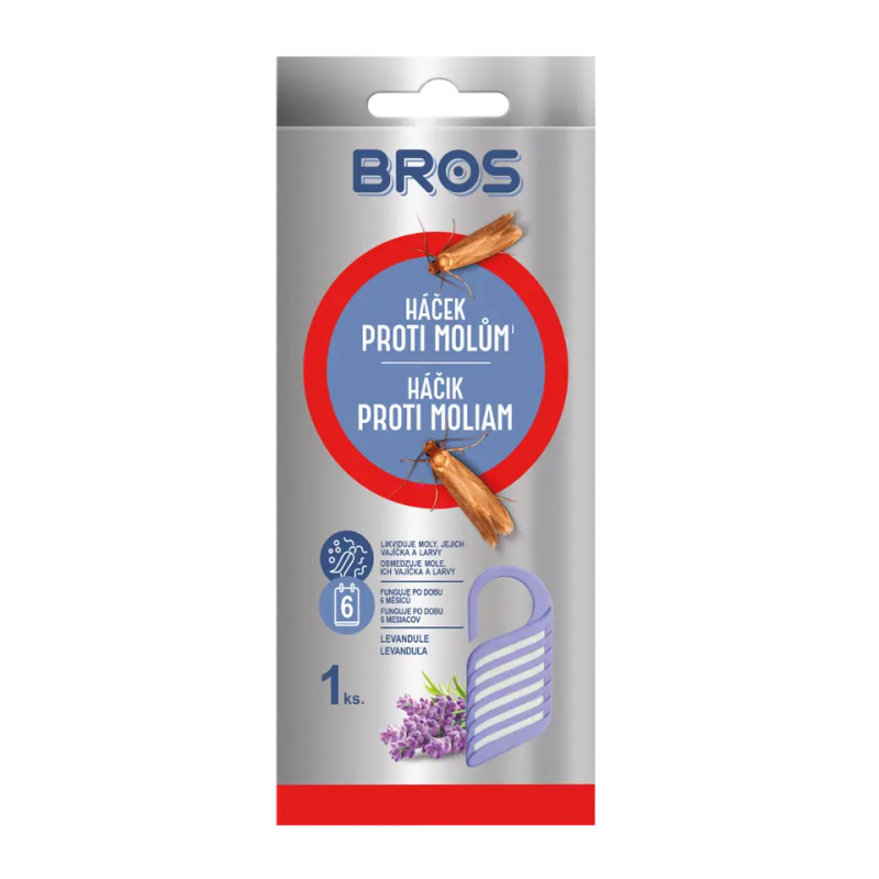 Háček Bros lavender proti molům 1 ks