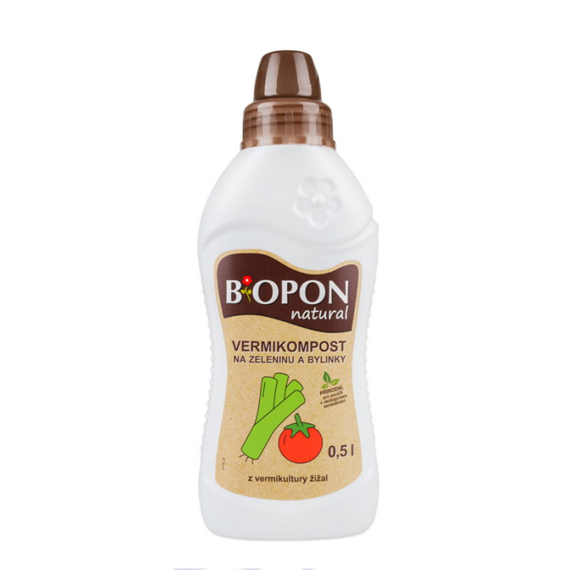 Bopon Vermikompost na zeleninu a bylinky 500 ml