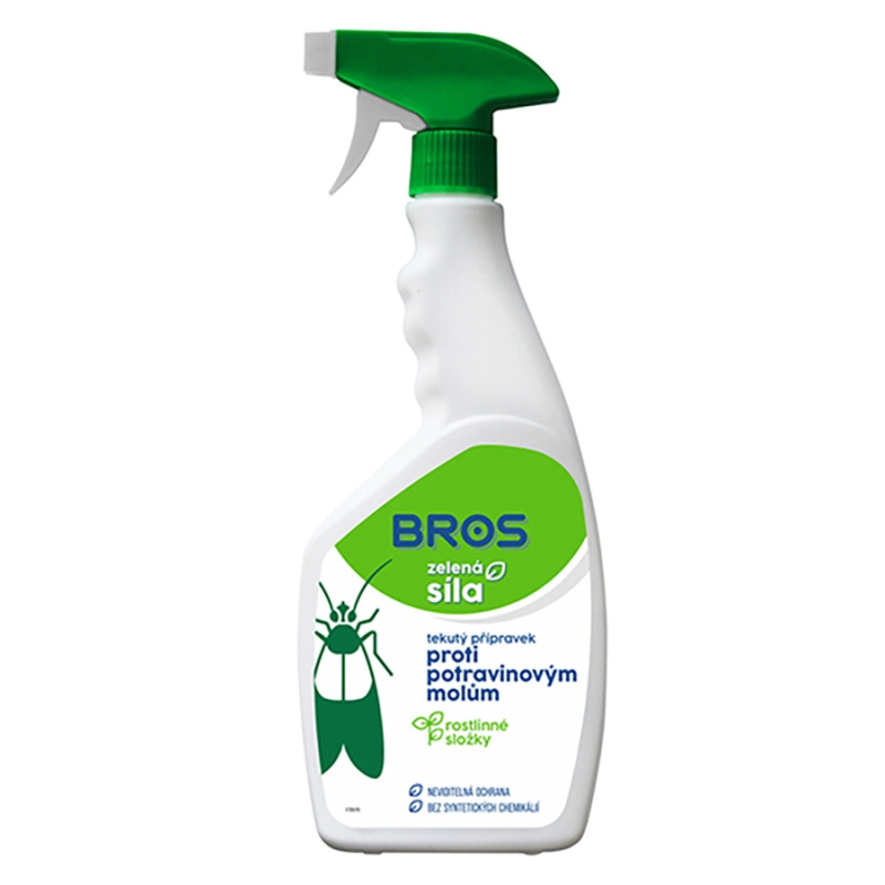 Bros Zelená síla Přípravek proti potravinovým molům 500ml