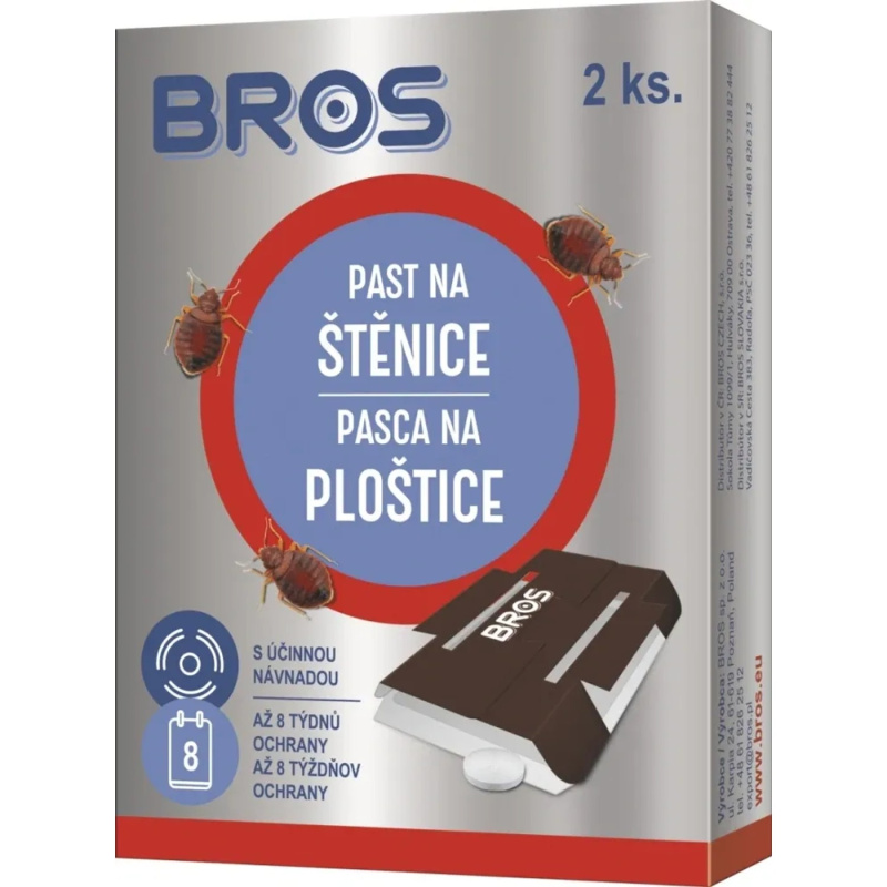 Lepová past Bros na štěnice