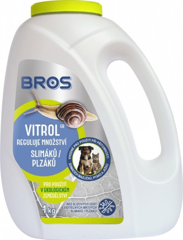 BROS Vitrol 1kg GB proti slimákům