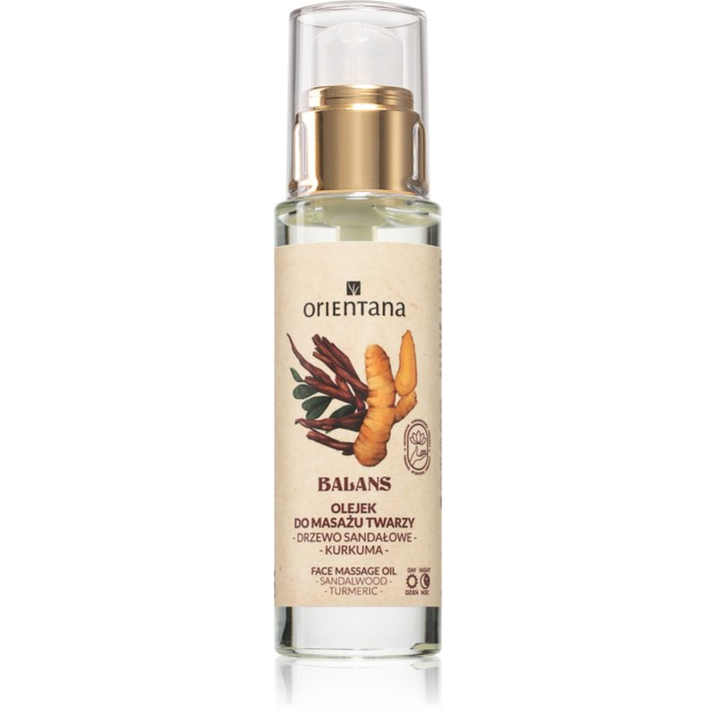 Orientana Sandalwood & Turmeric Face Oil omlazující pleťový olej 30 ml
