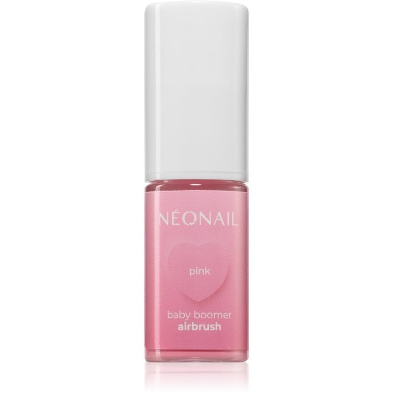 NEONAIL Baby Boomer Airbrush barevný pudr na nehty odstín Pink 5 g