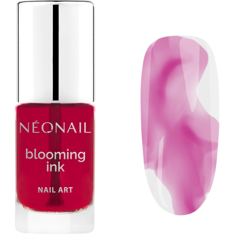 NEONAIL Blooming Ink zdobicí lak na nehty odstín Pink 7.2 ml