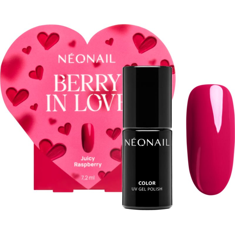 NEONAIL Special Set Berry In Love gelový lak na nehty (limitovaná edice) odstín Juicy Raspberry 7.2 ml