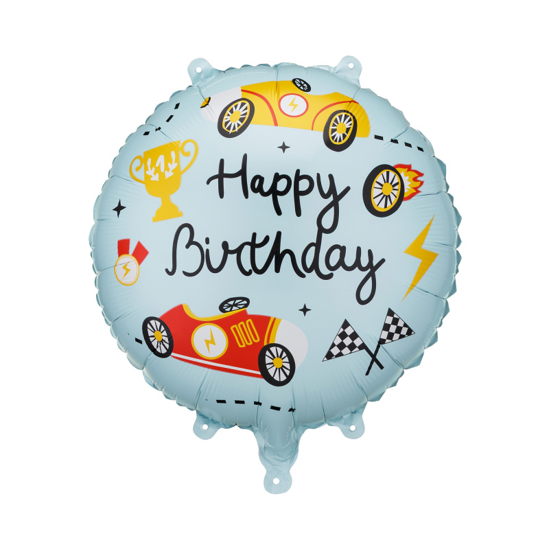 Balónek fóliový Happy Birthday Auta Albi