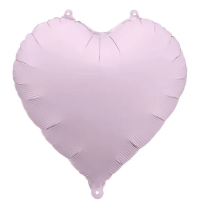 Fóliový balónek srdce fialový 45 cm