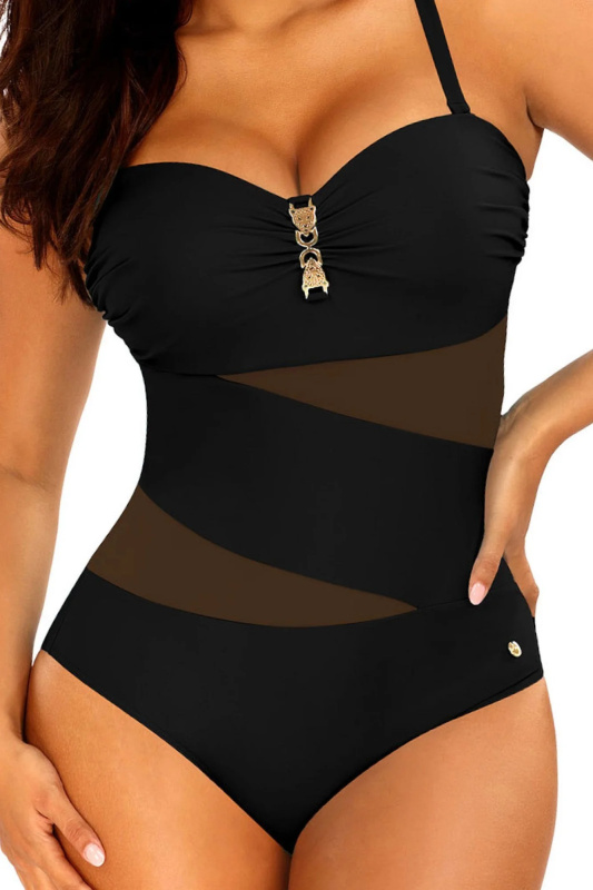 Dámské jednodílné plavky Tiger6 8030TG2 19 - SELF černá 90/C