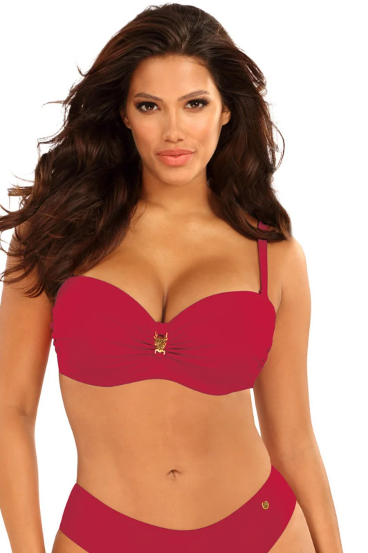 PLAVECKÝ KOSTÝM TIGER 8 - S730 červená 38C