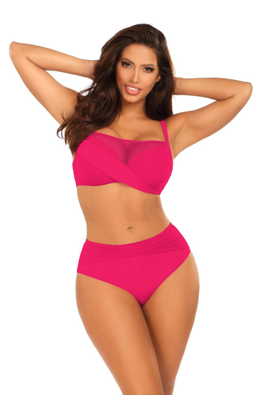 Dámské dvoudílné plavky Fashion32 1002N3 2 - SELF růžová 75/B