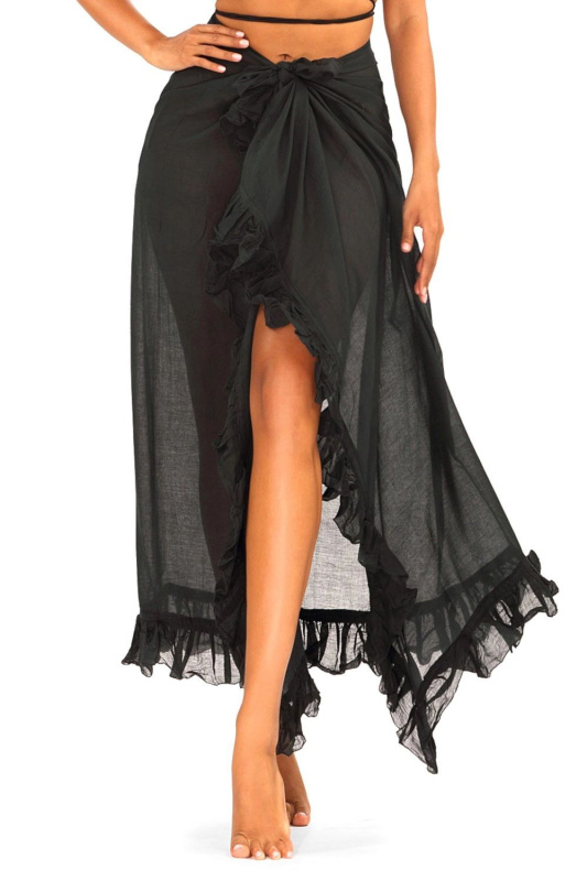 Pareo šátek 16 D96CH - SELF černá Univerzální