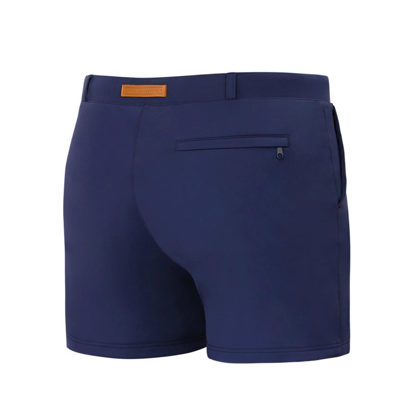 Pánské plavky Comfort 2 17a kr. modré - Self XL