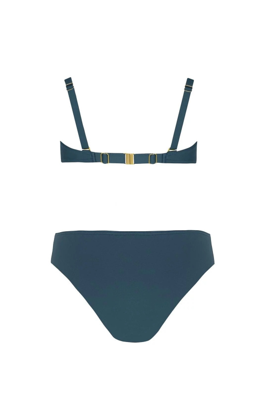 Dámské dvoudílné plavky  Honolulu 2 S940V1HN2 tm. zelené - Self  46F