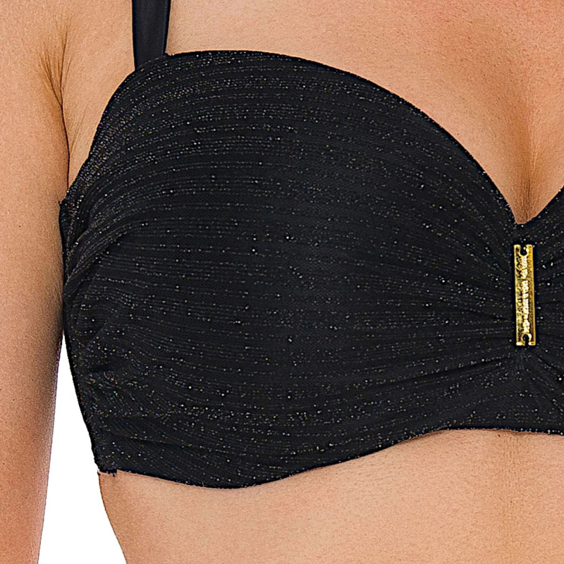 Dámské dvoudílné plavky Lucerne1 black - SELF černá 65/C