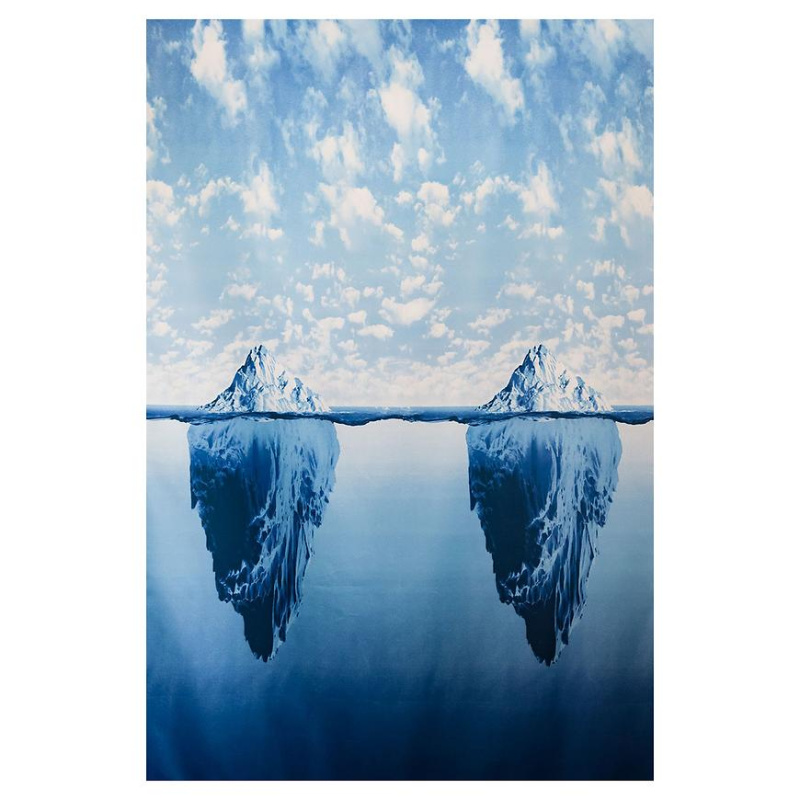 Sprchový zavěs 120x200 w05322 iceberg