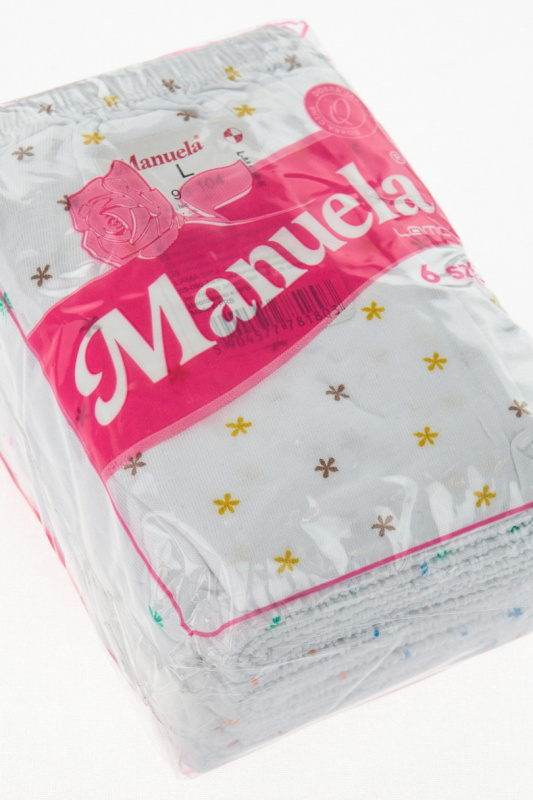 Dámské kalhotky MANUELA 4XL bílá 4XL