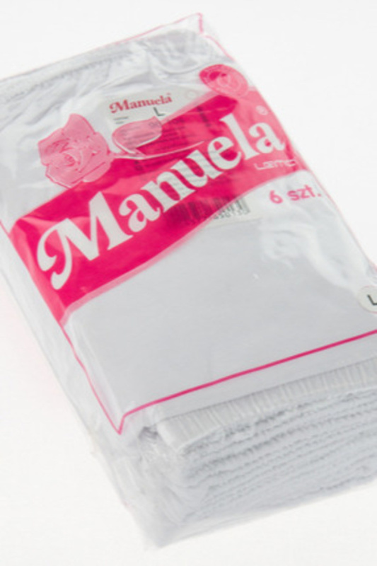 Dámské kalhotky MANUELA 4XL bílá 4XL