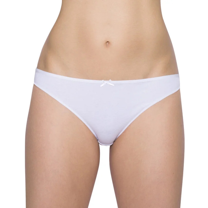 Dámské kalhotky MINI BIKINI L-400MB-01 3-pack bílá M