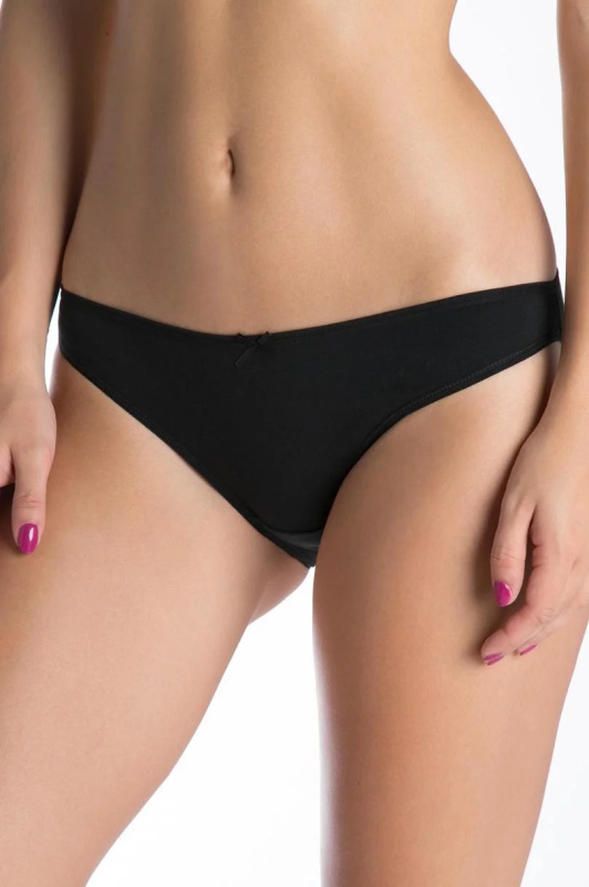 Dámské kalhotky MINI BIKINI L-400MB-02 3-pack černá XL