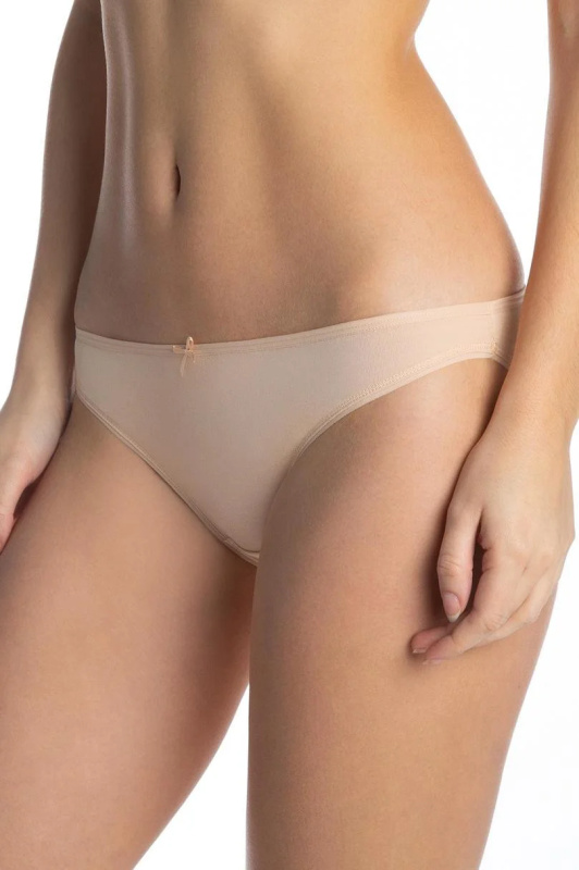 Dámské kalhotky MINI BIKINI L-400MB-06 3-pack Béžová XL