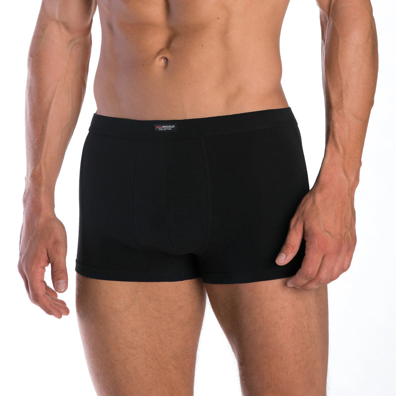 Boxerky Lama M-4000 SZ-02 A'2 S-2XL černá S