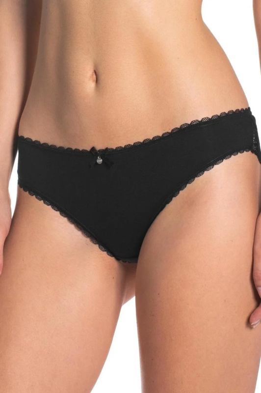 Dámské kalhotky MINI BIKINI L-4000MB-02 černá L