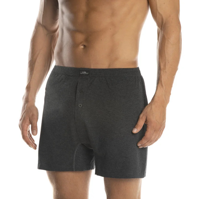 Pánské boxerky M-4000BX-07 šedá M