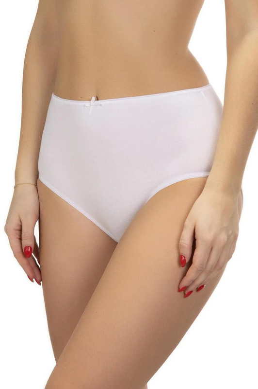 Dámské kalhotky MIDI L-400MD-01EX 2-pack bílá XXXXL