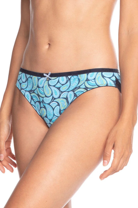 Dámské kalhotky MINI BIKINI L-1412MB NAVY BLUE L