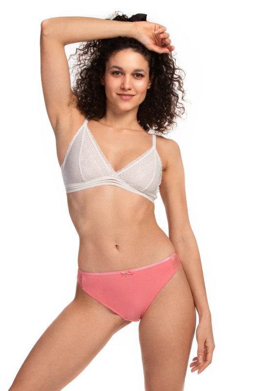 Dámské kalhotky MINI BIKINI L-1488MB tyrkysově růžová XL