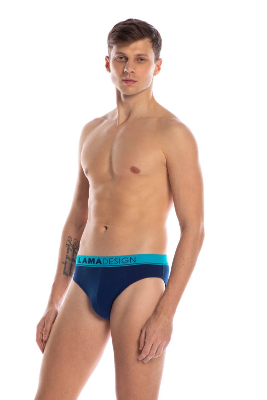 PÁNSKÉ SLIPY STANDARD M-1001SD tmavě modrá L