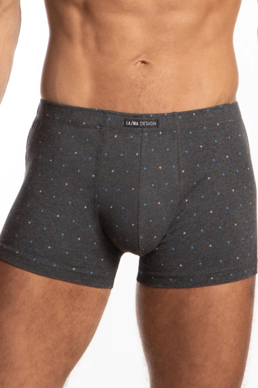 PÁNSKÉ ŠORTKY M-1060SZ 2-PACK tmavě modrošedá L