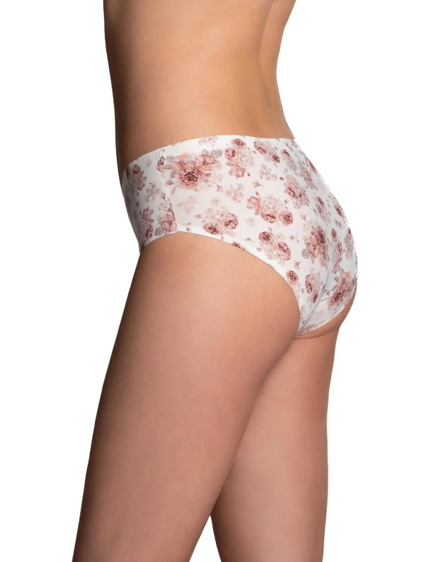 Kalhotky Lama Laser Cut L-POL 5032 BI-N S-XL ecru-růžový prášek S
