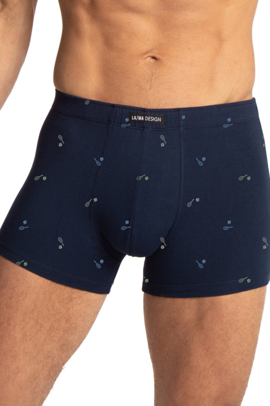 PÁNSKÉ ŠORTKY M-1074SZ 2-PACK ČERNÁ A TMAVĚ MODRÁ XXL