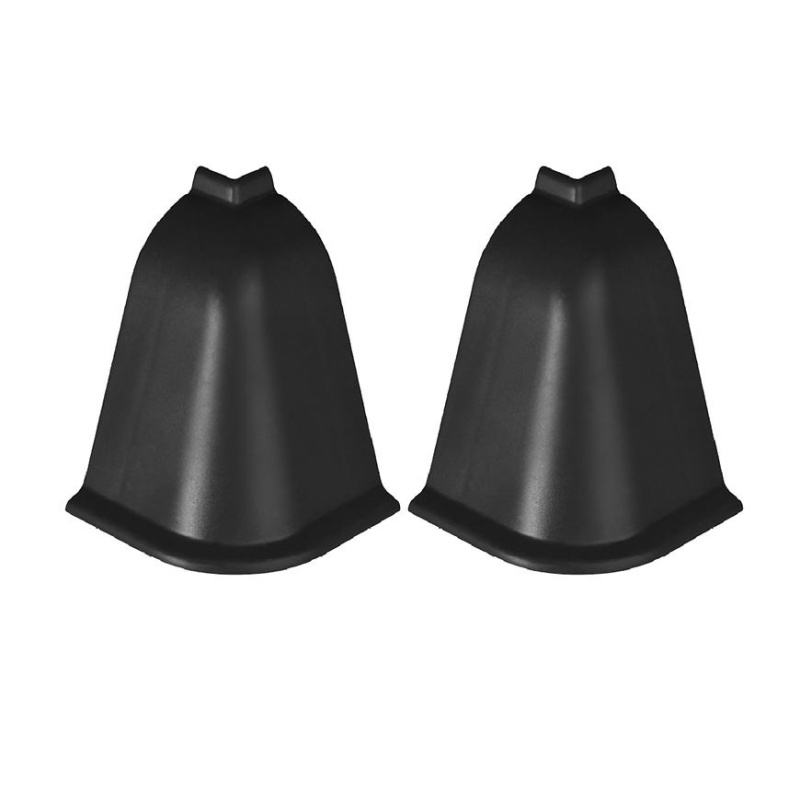 Roh vnější pro lištu k pracovní desce BL44 mramor černý 071