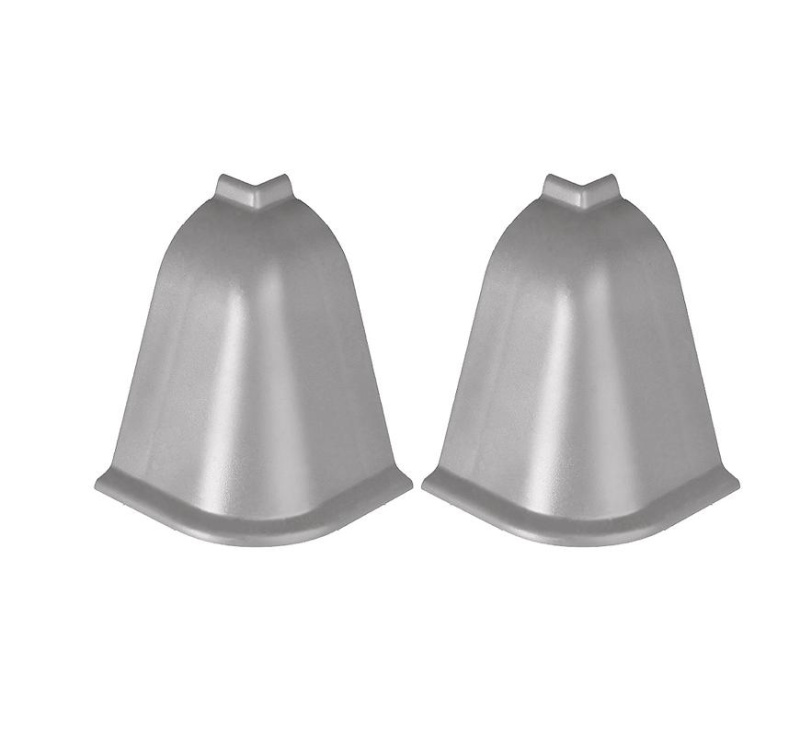 Roh vnější pro lištu k pracovní desce BL44 hliník 032