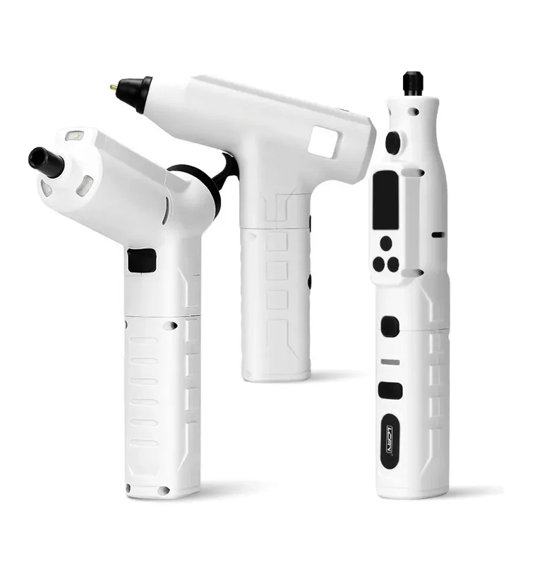 Sada elektrického nářadí 3v1 G970 - Gordon - Aku šroubovák + Aku lepící pistole + Aku bruska