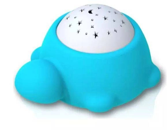 Noční lampička, hudební skříňka, projektor Turtle Light
