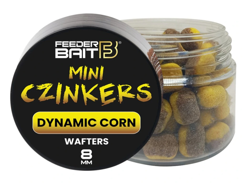 Feederbait wafters mini czinkers 6x8 mm - dynamic corn