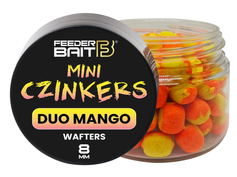 Feederbait wafters mini czinkers 6x8 mm - duo mango